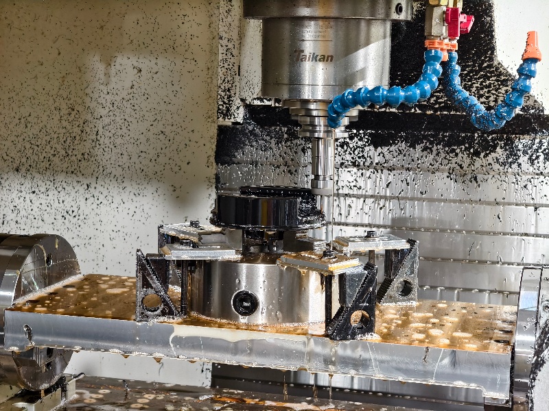 减速器法兰小批量CNC加工