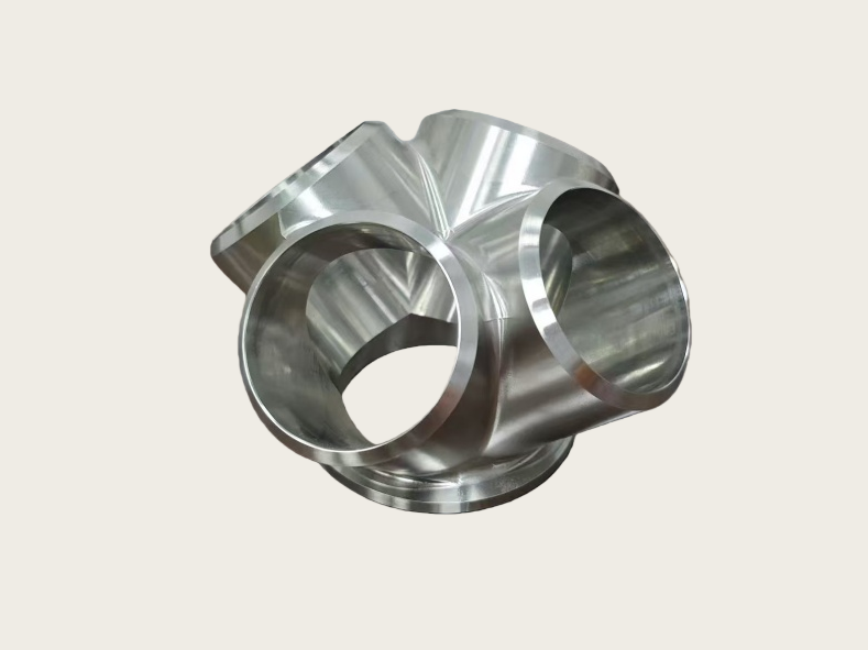 五轴CNC加工不锈钢液压多路分配器