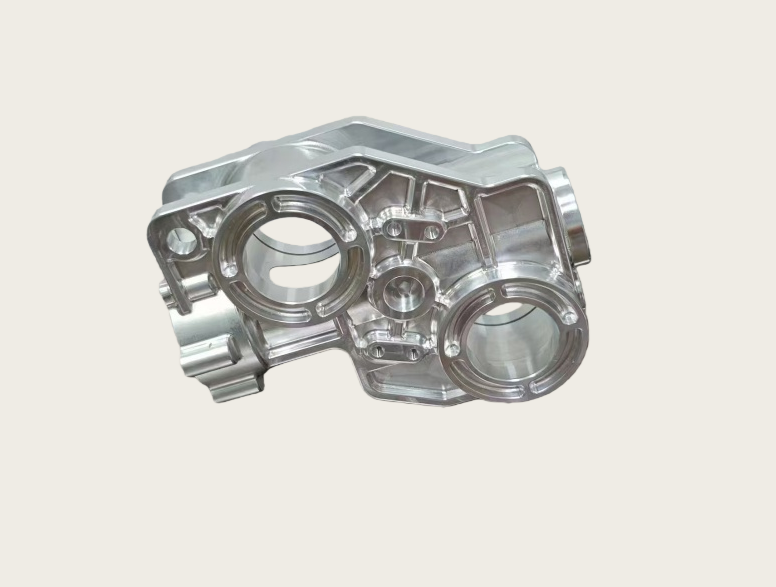 五轴CNC加工铝合金汽车配件气动阀块